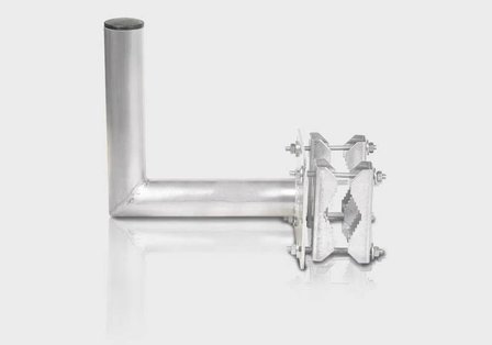 Blueqon BKL48 H-Vorm, Mastklem geschikt tot 48mm buis diameter