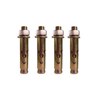 Blueqon WMS7 Metalen Keilbouten Set Met Pluggen