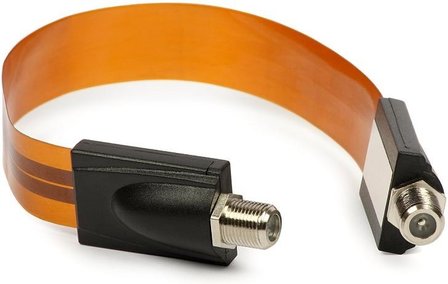Blueqon BRD-050 Raamdoorvoer Flat Coax (Window Cable)