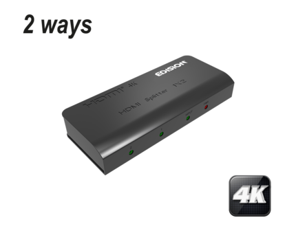 Edision 4K HDMI splitter 1&times;2 ultra HD