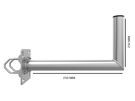Blueqon WMBL25 42 &Oslash; L Buis Antenne bevestiging