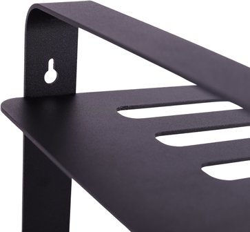 Gorillz  Unify -  Schoenenbank Met opbergruimte - Schoenenrek - Schoenenkast - 8 Paar - 80 cm Opbergrek - Zwart