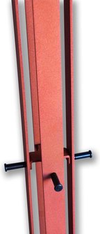 Gorillz&nbsp;Stack&nbsp;- Kapstok&nbsp;Staand&nbsp;- Staande kapstok	-&nbsp;Metaal - 12&nbsp;Kapstok haken -&nbsp;174,5 cm -&nbsp;Koperbruin