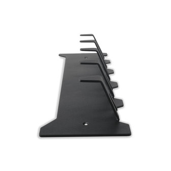 Gorillz Triangle Five - Wandkapstok - 5 haken - 70 x 5 x 12 cm - Zwart 