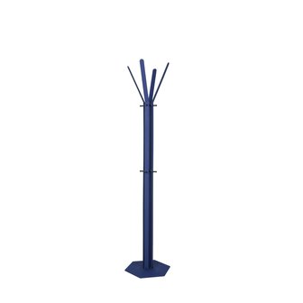 Gorillz&nbsp;Stack&nbsp;- Kapstok&nbsp;Staand&nbsp;- Staande kapstok	-&nbsp;Metaal - 12&nbsp;Kapstok haken -&nbsp;174,5 cm - Blauw