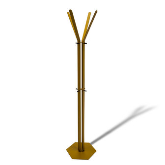 Gorillz&nbsp;Stack&nbsp;- Kapstok&nbsp;Staand&nbsp;- Staande kapstok	-&nbsp;Metaal - 12&nbsp;Kapstok haken -&nbsp;174,5 cm - Goud / Gold