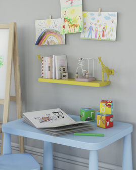 Gorillz Elly Kids Kinderkamer Boekenplank - Geel