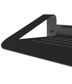Gorillz Linea - Industri&euml;le Schoenenrek - Schoenenkast - 3 Paar Schoenen - 80 cm - Staal Zwart