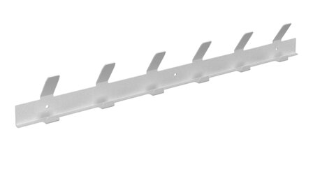 Gorillz Trim 50 Kapstok -12 haken (lengte) 55 cm - Metaal - Wit