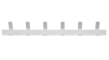  Gorillz Trim 50 Kapstok -12 haken (lengte) 55 cm - Metaal - Wit