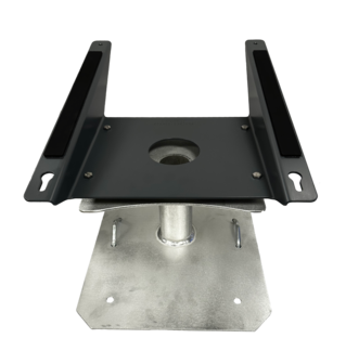 Big Q FLAT HIGH-PERFORMANCE antenne mount Aluminium railing beugel vlak montage
