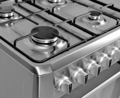 Wiggo WO-E605R(XX) Serie 5 - Gasfornuis - Rvs