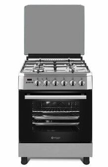Wiggo WO-E609R(XX) Serie 9 - Gasfornuis - Rvs