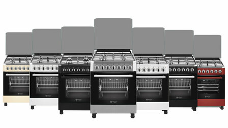 Wiggo WO-E605R(WW) Serie 5 - Gasfornuis - Wit