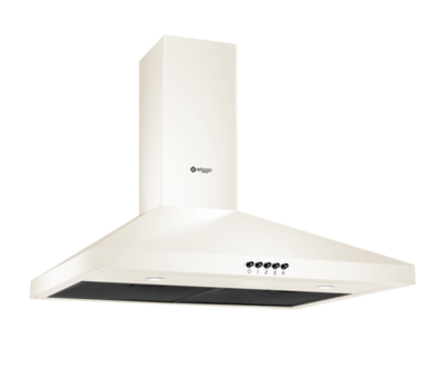 Wiggo WE-E643R(CB) - Wandschouw Afzuigkap - 60cm - Cr&eacute;me