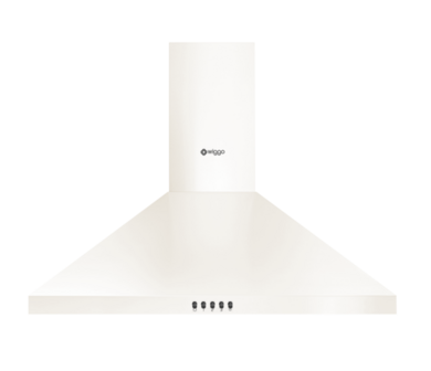 Wiggo WE-E643R(CB) - Wandschouw Afzuigkap - 60cm - Cr&eacute;me