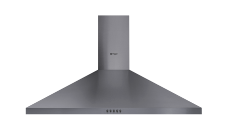 Wiggo WE-E943R(GB) - Wandschouw Afzuigkap - 90cm - Grijs