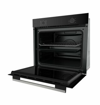 Wiggo WO-B608(B) - Inbouw heteluchtoven - Zwart