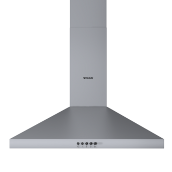 Wiggo WE-A630P(X) - Wandschouw Afzuigkap - 60cm - Rvs