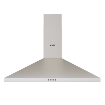 Wiggo WE-A930P(C)  - Wandschouw Afzuigkap - 90cm - Creme