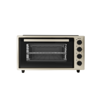 Wiggo WMO-E4562H(C) - Vrijstaande oven met kookplaat - 45 liter - Creme