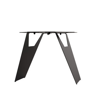 Gorillz Hive Bijzettafel - Moderne Salontafel - koffietafel - Metaal - Design- Zwart