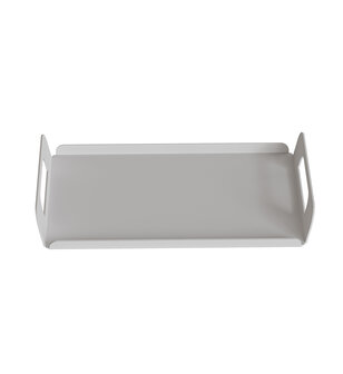 Gorillz Vigor Dienblad - Tray - Serveerblad - 32,5 x 21 x 4,5 - Metaal - Wit 