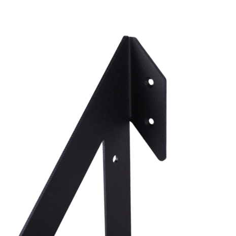 Gorillz Wearer Industriële Plankdragers Set van 2 Legplankdragers Zwart
