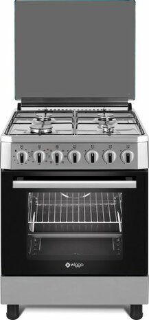 Wiggo WO-E605R(XX) Serie 5 - Gasfornuis - Rvs