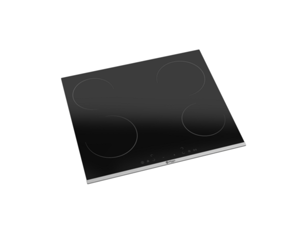 Wiggo WH-E614G(B) - Inbouw inductie kookplaat - 1 fase - 60cm - Zwart