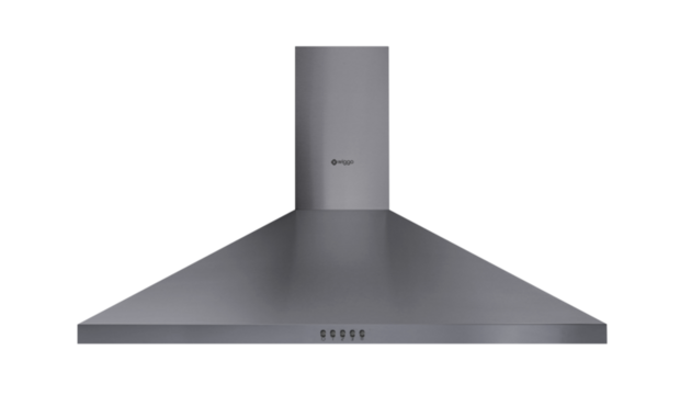 Wiggo WE-E943R(GB) - Wandschouw Afzuigkap - 90cm - Grijs