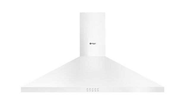 Wiggo WE-E943R(WW) - Wandschouw Afzuigkap - 90cm - Wit