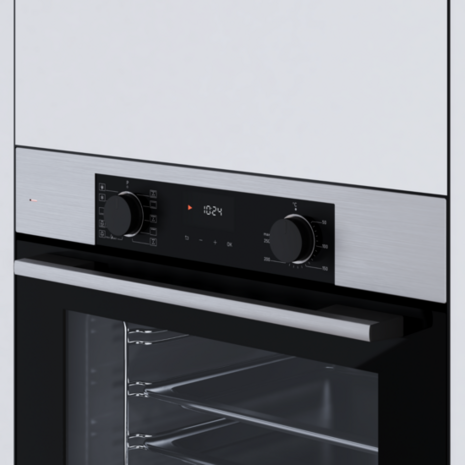 Wiggo WO-BFA610(X) - Inbouw heteluchtoven - Rvs
