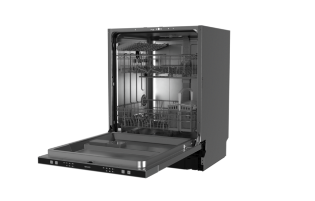 Wiggo - WD-B6126E(W) - Inbouw Vaatwasser - 60 cm - Wit - E