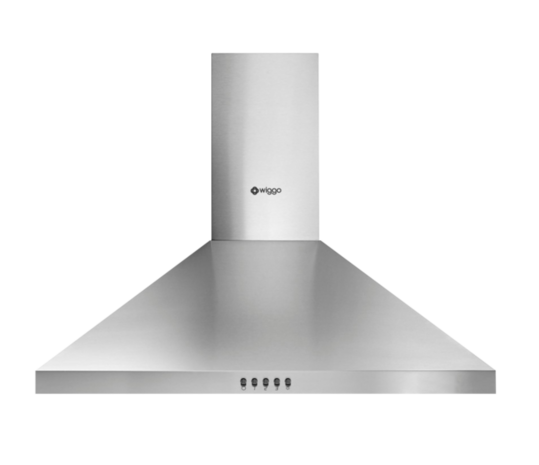 Wiggo WE-D630P(X) - Wandschouw Afzuigkap - 60cm - Rvs
