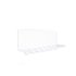 Gorillz Plenck - Wandkapstok met Hoedenplank - Kapstok Metaal - 70 x 15 x 25 cm - Wit