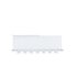 Gorillz Plenck - Wandkapstok met Hoedenplank - Kapstok Metaal - 70 x 15 x 25 cm - Wit