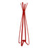 Gorillz Modi - kapstok staand- staande kapstok - 8 haken - Metaal - 170 cm - Rood