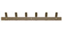 Gorillz Trim 50 Kapstok -12 haken (lengte) 55 cm - Metaal - Mat Goud