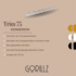 Gorillz Trim 75 Kapstok - 16 Haken (lengte) 75 cm - Metaal - Wit
