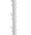 Gorillz Atomy - kapstok staand - Staande Kapstok - 16 haken - Metaal - 180 cm - Wit