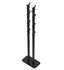 Gorillz Atomy XL - kapstok staand - Staande Kapstok - 32 haken - Metaal - 180 cm - Zwart
