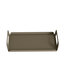 Gorillz Vigor Dienblad - Tray - Serveerblad - 32,5 x 21 x 4,5 - Metaal - Bruin